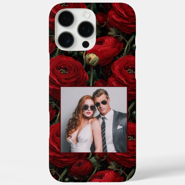 Elegant Girlfriend Gift Ranunculus Custom  Case-Mate iPhone Case (Back)