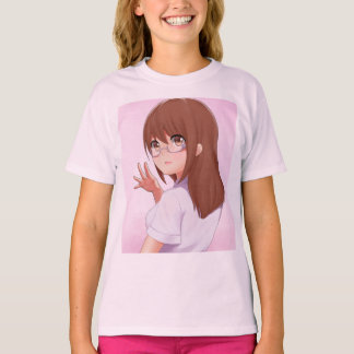 Elegant Girls' Basic T-Shirt