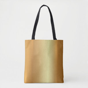 Elegant Glamour Gold Light And Shadow Modern Look Tote Bag