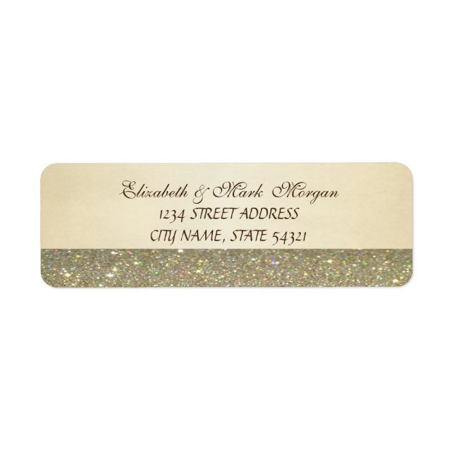Elegant Glamourous Glittery Wedding (Front)