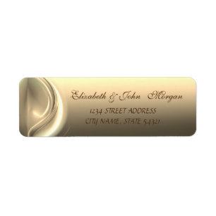 Elegant Glamourous Stylish Address Label