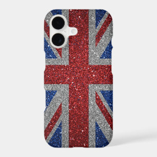 Elegant glitter Patriotic U.K. flag