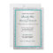 Elegant Glitter Wedding Invitation