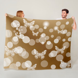 Elegant Glossy Fleece Blanket