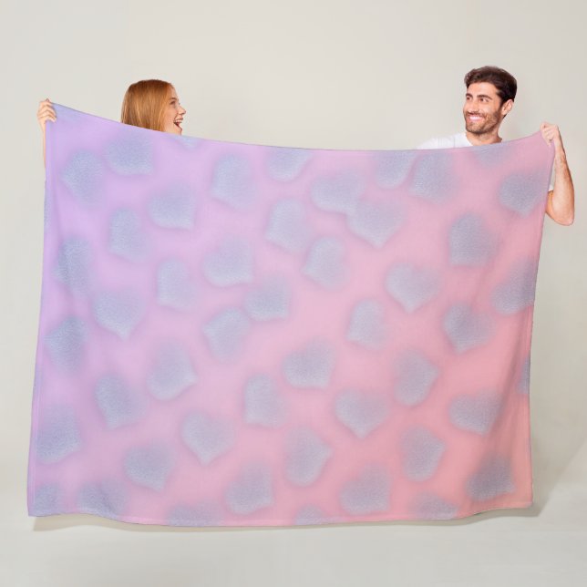 Elegant Glossy Fleece Blanket (In Situ)