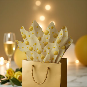 Elegant Gold 50th Anniversary Celebration  Tissue Paper