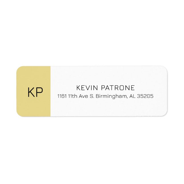 Elegant Gold And Grey Minimalistic Typography (Front)