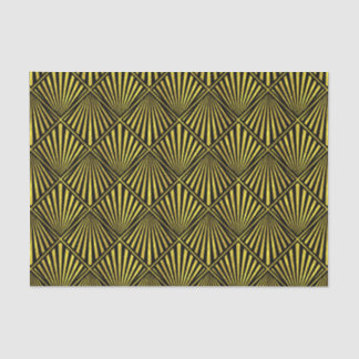 Elegant Gold Art Deco Diamond #1 DIY BG Tissue Paper