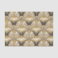 Elegant gold black art deco