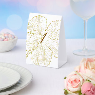 Elegant Gold Botanical Floral Wedding