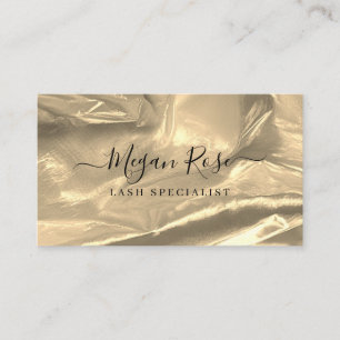 Elegant Gold Business Card