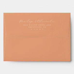 Elegant Gold Calligraphy Envelope