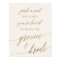 Elegant Gold Calligraphy | Ivory Pick A Seat Sign