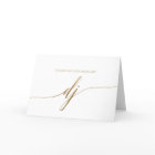 Elegant Gold Calligraphy Wedding DJ