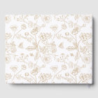 Elegant Gold Chinoiserie Crest Monogram Wedding