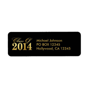 Elegant "Gold" Class of 2014 Graduation