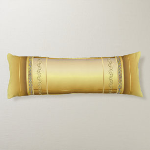 Elegant Gold Design Body Cushion
