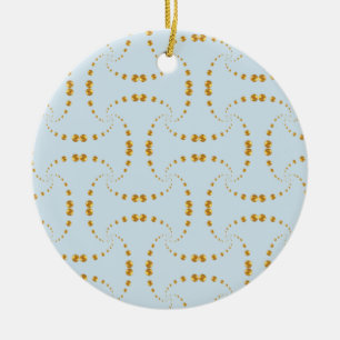 Elegant Gold dots Ceramic Tree Decoration