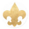 Elegant Gold Fleur De Lis Stickers Seals