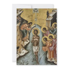 Elegant Gold Flowers Orthodox Christian Baptism