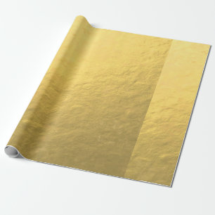 Elegant Gold Foil Printed Wrapping Paper