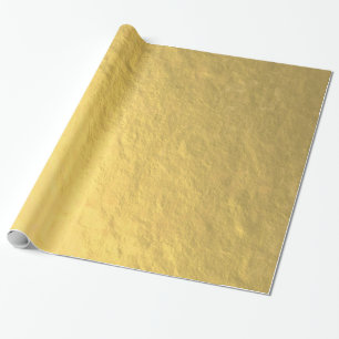Elegant Gold Foil Printed Wrapping Paper