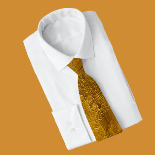 Elegant Gold foil Tie