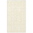 Elegant Gold Foil White Small Polka Dots Pattern