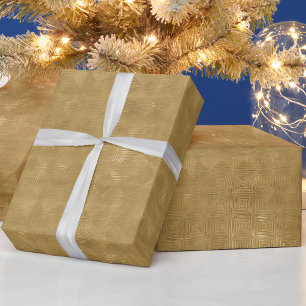 Elegant Gold Foil Wrapping Paper