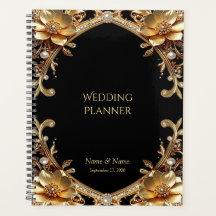 Elegant Gold Frame Planner