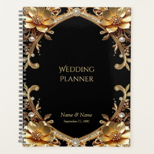 Elegant Gold Frame Planner
