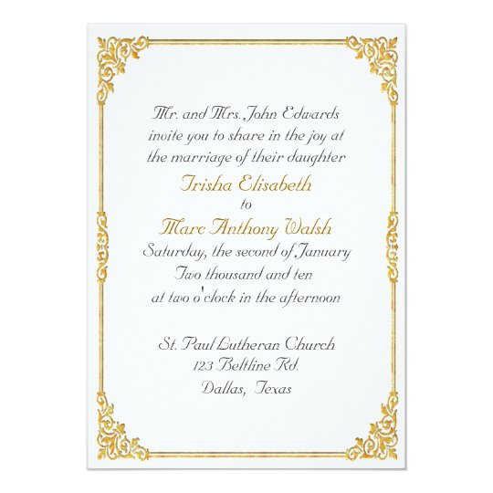  Golden  Wedding  Anniversary  Invitations  Announcements  