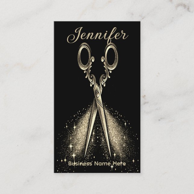 Elegant Gold Glam Hairstylist Appointment (Front)