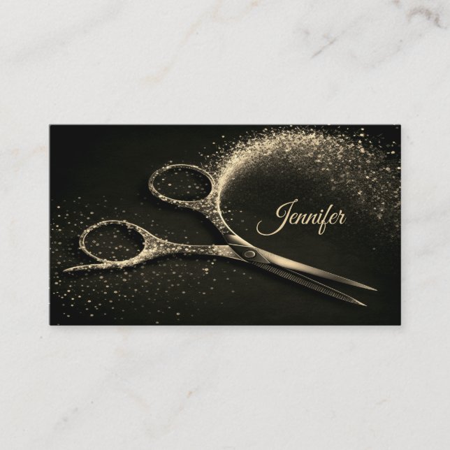 Elegant Gold Glam Hairstylist Appointment (Front)