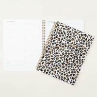 Elegant Gold Glitter Leopard Pattern
