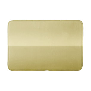 Elegant Gold gradient Monogram Personalised name Bath Mat