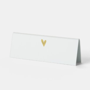 Elegant Gold Heart