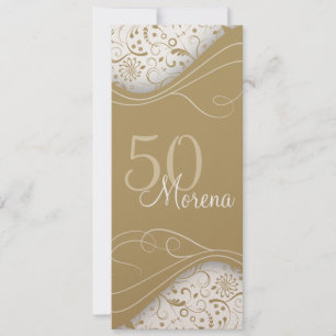 Elegant Gold Invitation