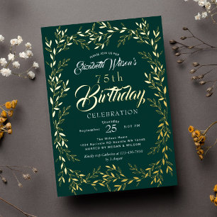 Elegant Gold Leaf