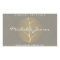 Elegant Gold Leaf Logo on Tan Cardboard Look