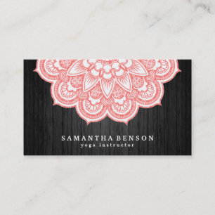 Elegant Gold Lotus Logo Yoga Meditation Wellness  Business Card