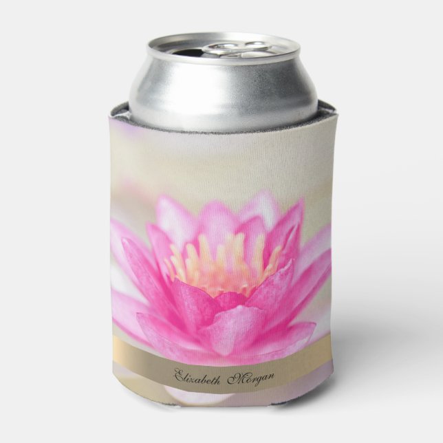 Elegant Gold, Lotus, Yoga      Can Cooler (Can Front)