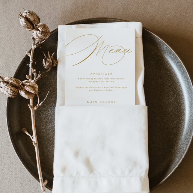 Elegant Gold Menu (Creator Uploaded)