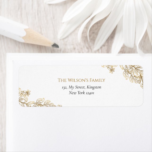 Elegant Gold Merrier Together Merry Christmas (Insitu)