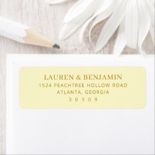 Elegant Gold Minimalist