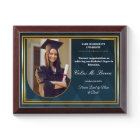 Elegant Gold & Navy Personalised Graduation Photo