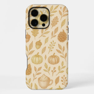 Elegant Gold Phone Cover For Fall