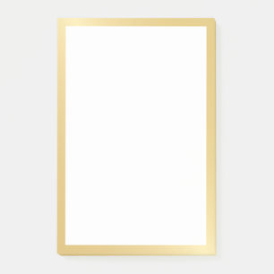 Elegant Gold Post-it Notes