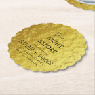 Elegant Gold Rehearsal Dinner The Night Before