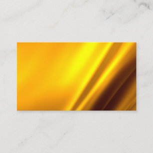 Elegant Gold Satin Faux Texture Look Business Card